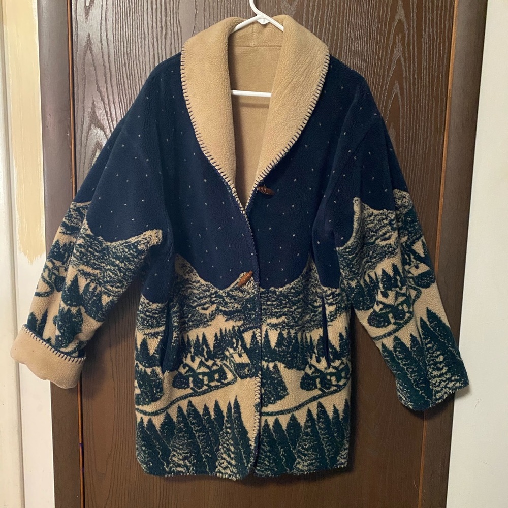 Denali fleece reversible jacket